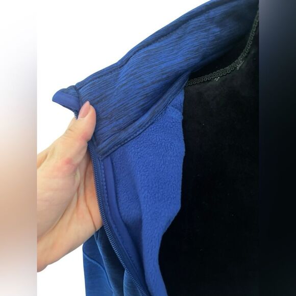 NHL ST.LOUIS BLUES HOCKEY MENS FLEECE LINED FULL ZIP WINTER JACKET WOMENS SIZE M - Picture 9 of 10